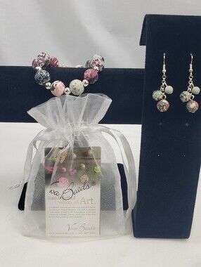 Viva Beads Bracelet Earring Set New!